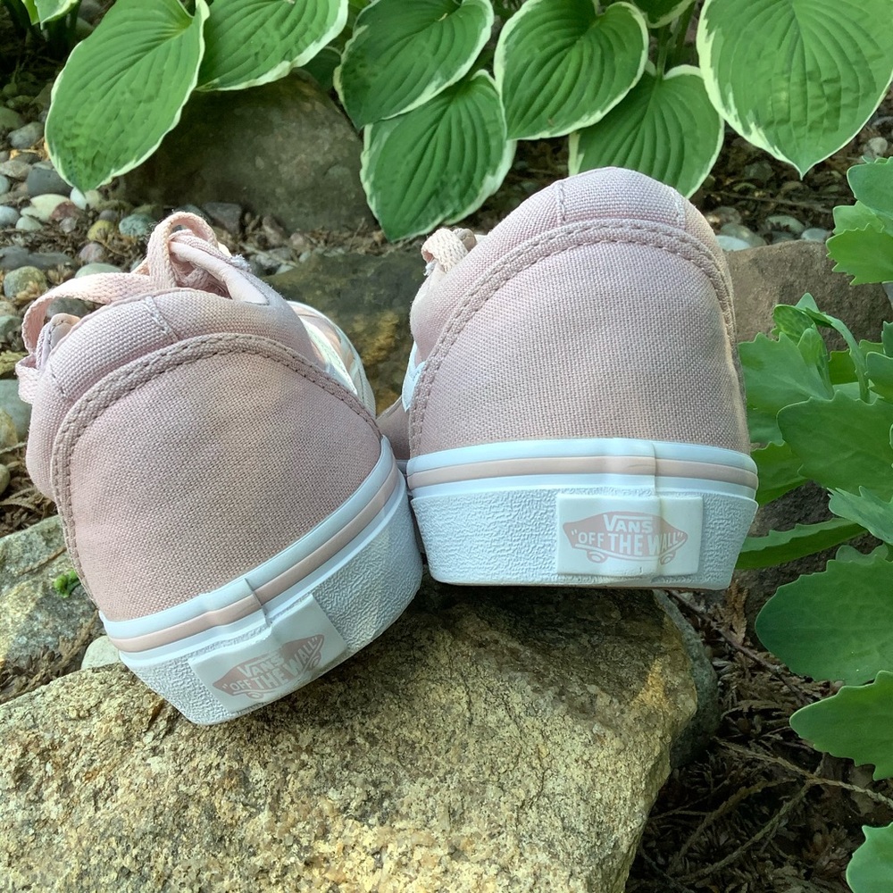 Vans Old Skool Sneakers Light Pink Sz 2.5 - Picture 3 of 5